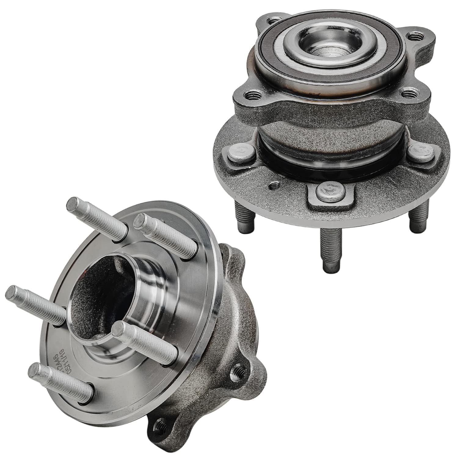Detroit Axle - Front  Rear Wheel Hub and Bearings for 2011-2016 Chevy Cruze — image 4