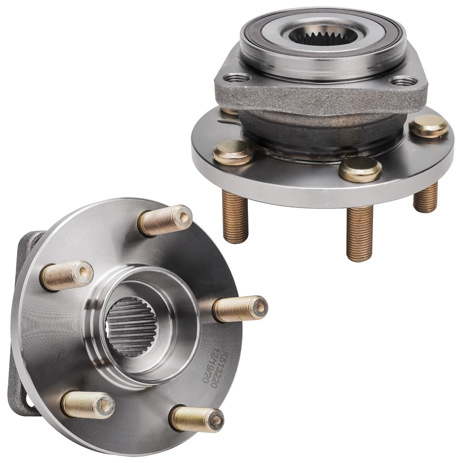 Detroit Axle - Front Rear Wheel Hub Bearings for 2005-2009 Subaru Legacy Outback — image 5