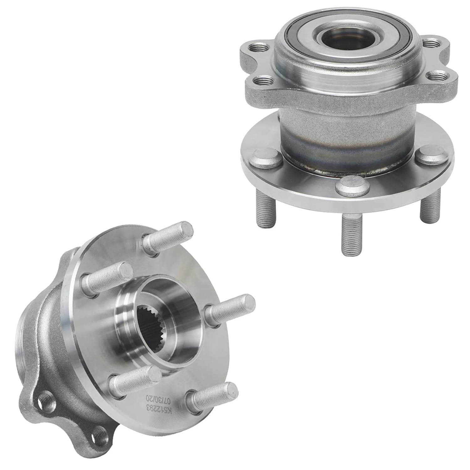 Detroit Axle - Front Rear Wheel Hub Bearings for 2005-2009 Subaru Legacy Outback — image 4