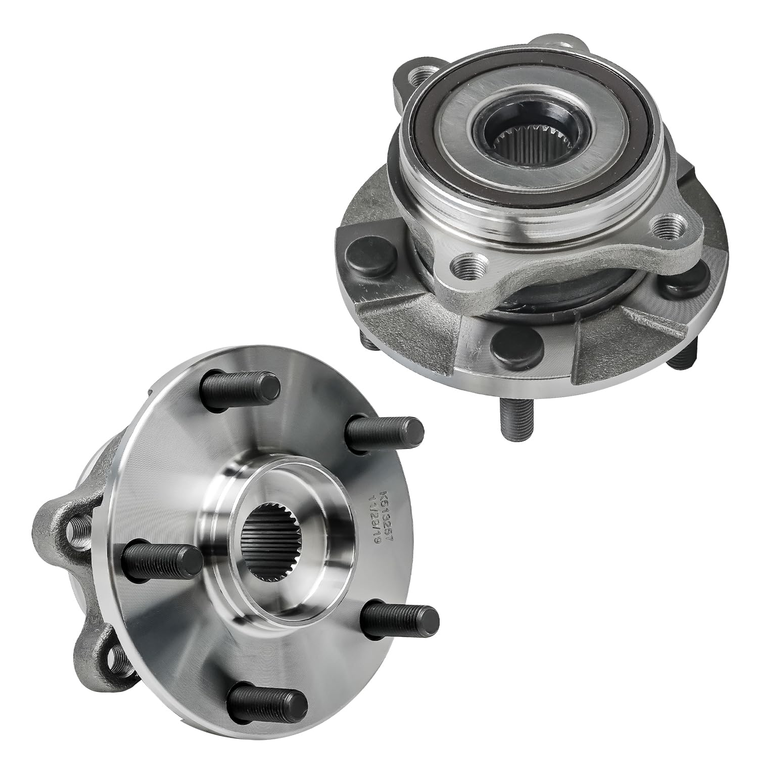 Detroit Axle - Front  Rear Wheel Hub and Bearings for 2012-2018 Toyota Prius V — image 4